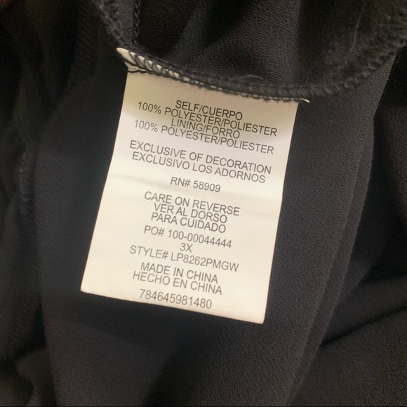 NWT Gibson Latimer Off Shoulder Jumpsuit 3X - Picture 11 of 13